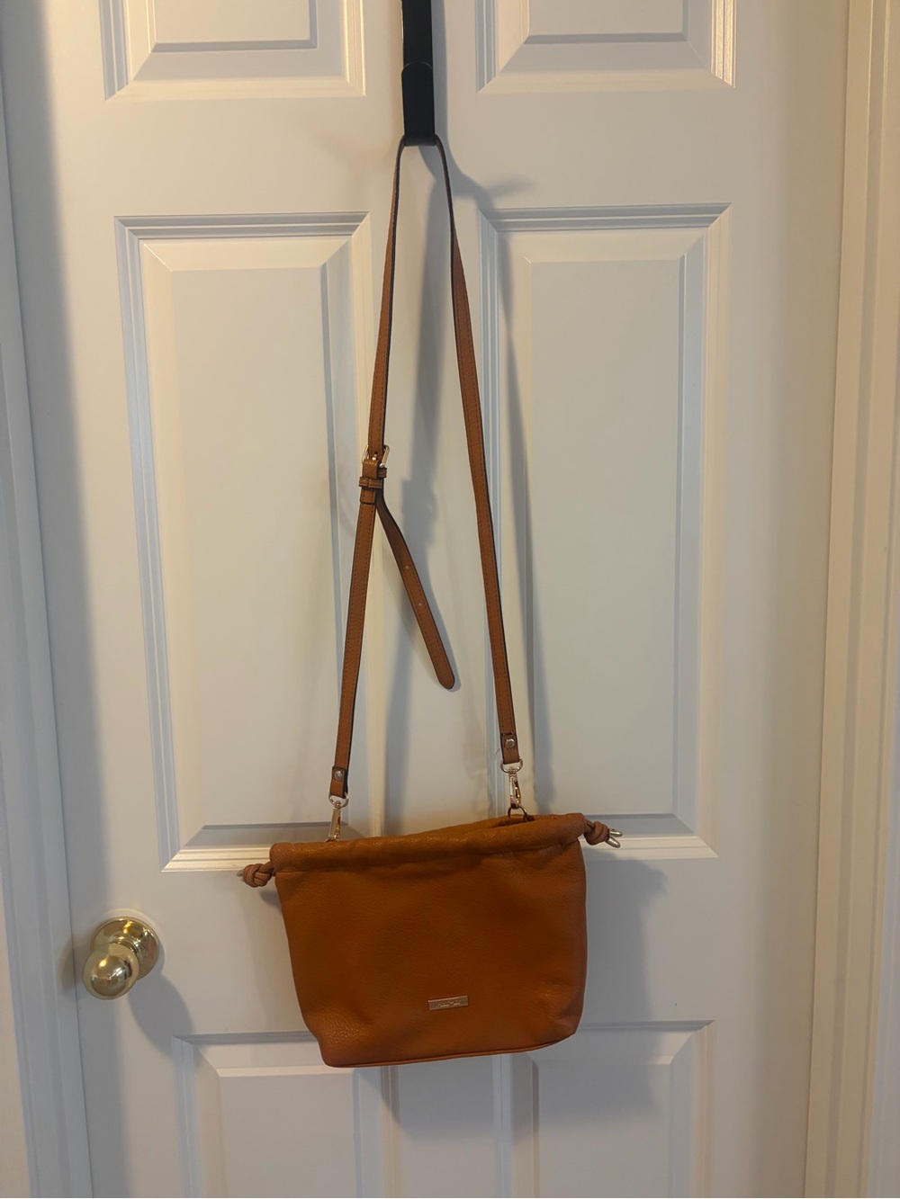 Mali + Lili Faux Leather Crossbody Bag with Adjustable Strap